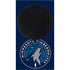 NBA Minnesota Timberwolves Large Logo Xbox Series S Console Skin